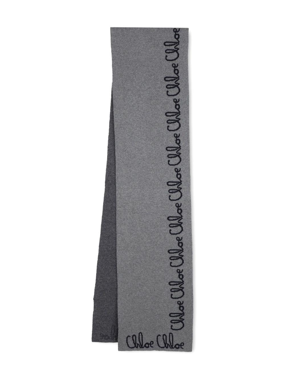 CHLOE Sciarpa con logo
