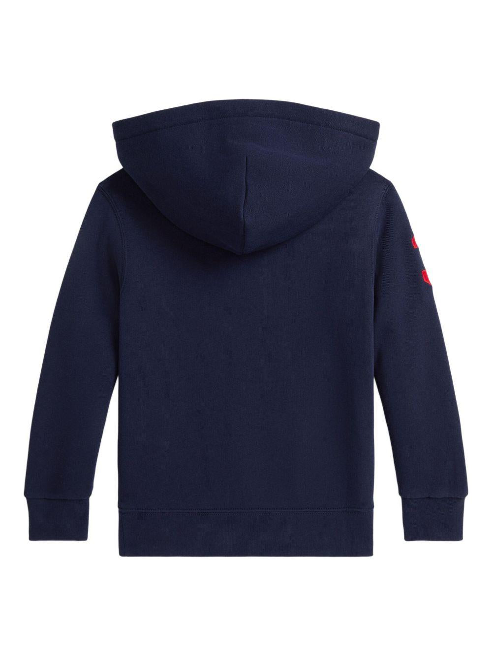 POLO RALPH LAUREN Felpa con cappuccio e logo