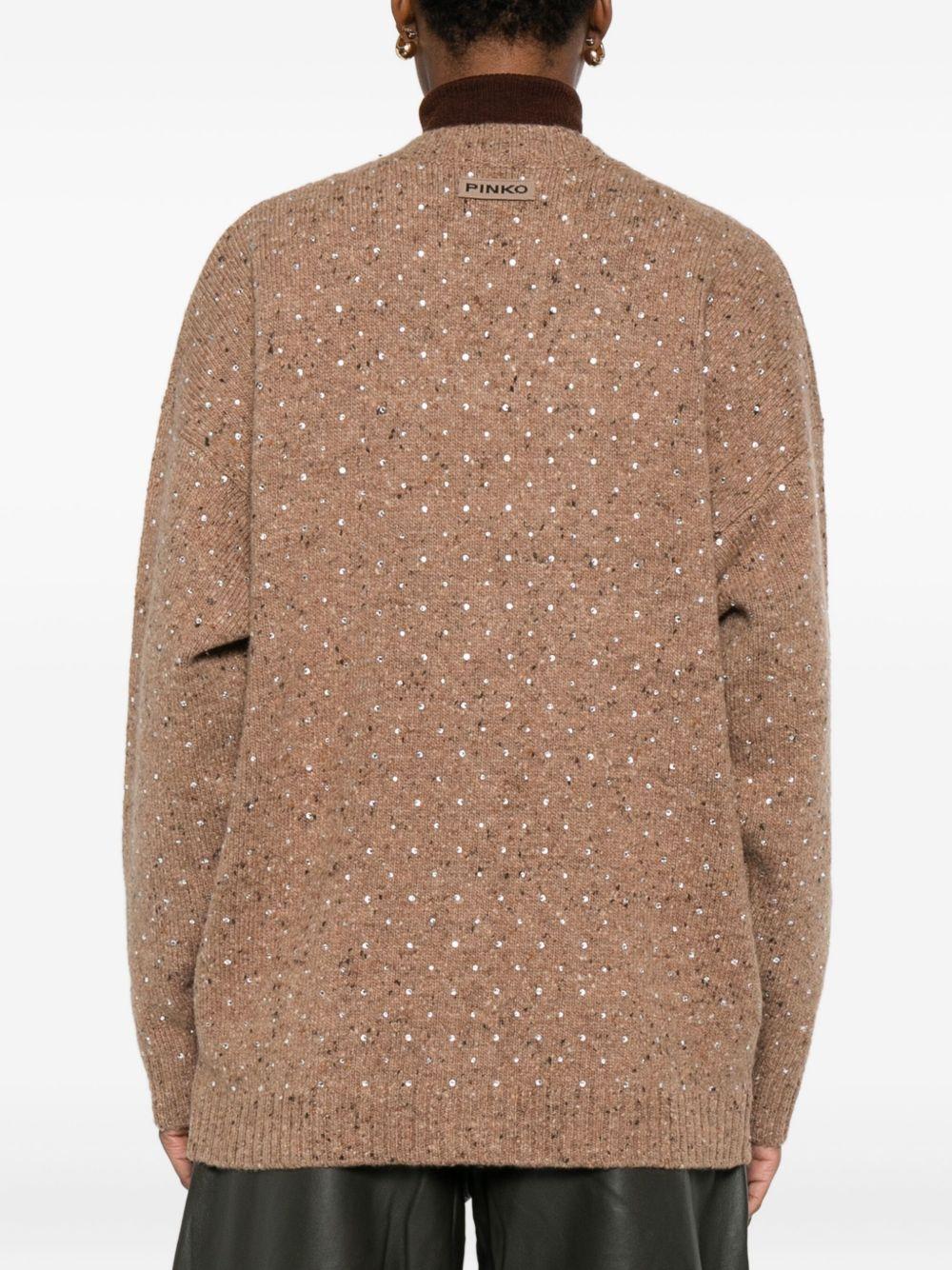 PINKO Cardigan 'Marche' con paillettes