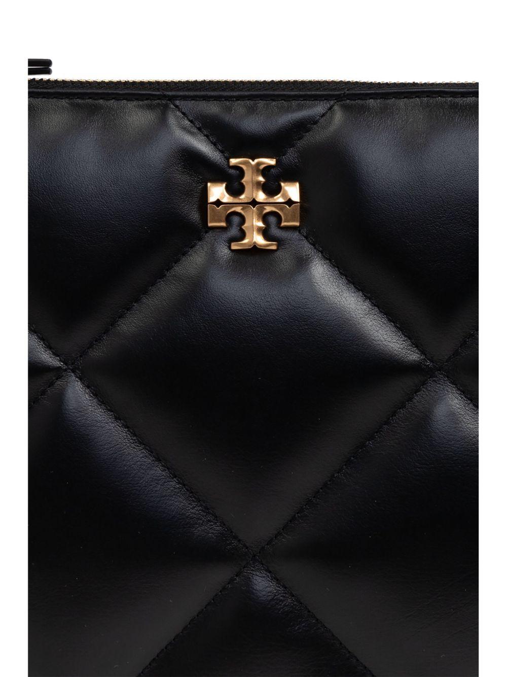 TORY BURCH Borsa a mano in pelle di vitello nera