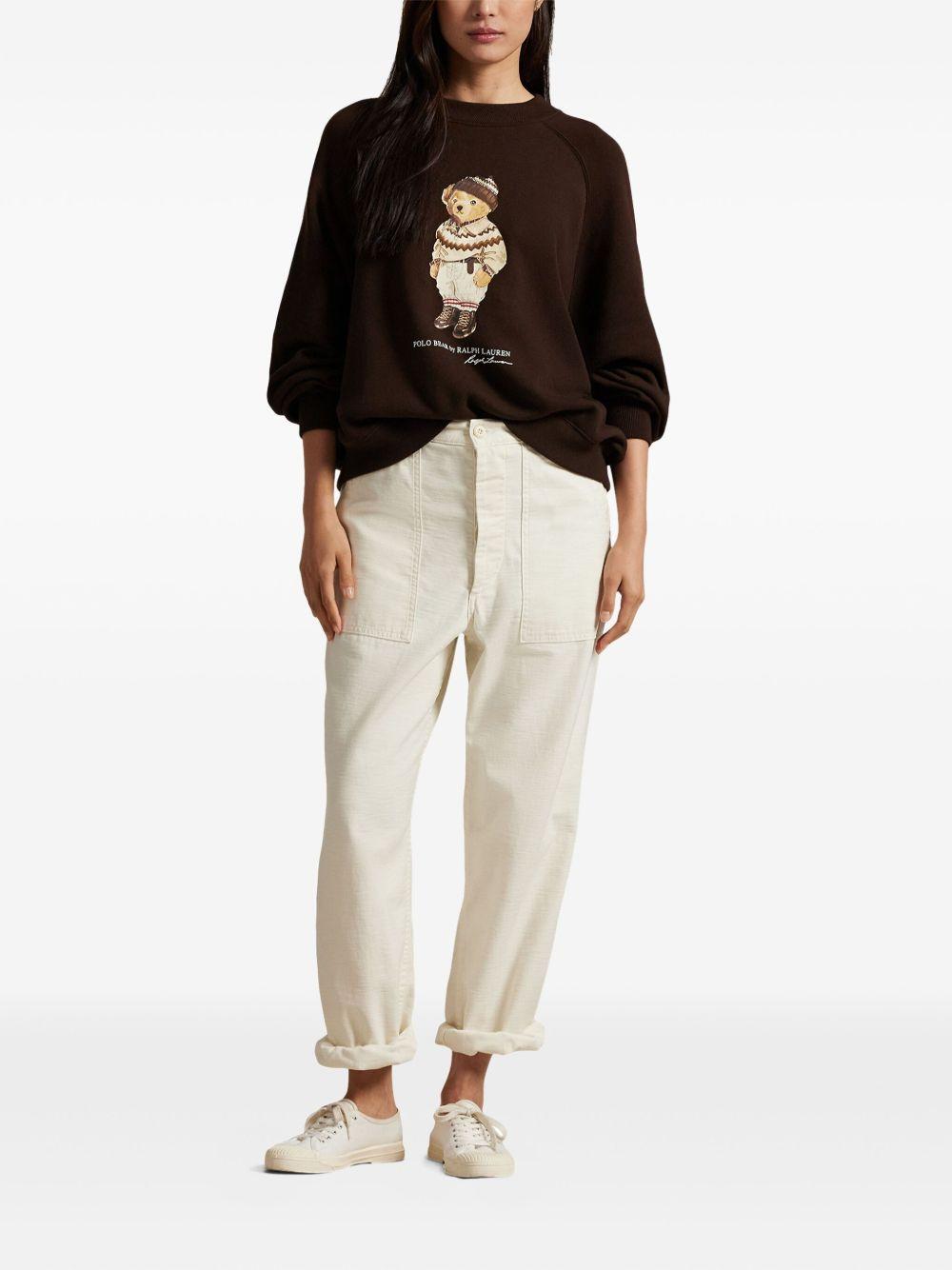 POLO RALPH LAUREN Felpa girocollo con stampa