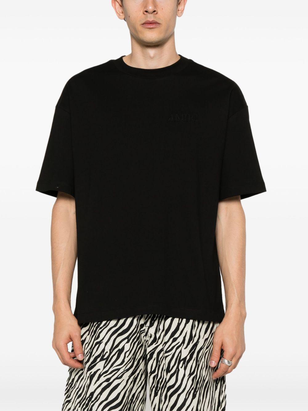 AMIRI T-shirt con logo in cotone nero