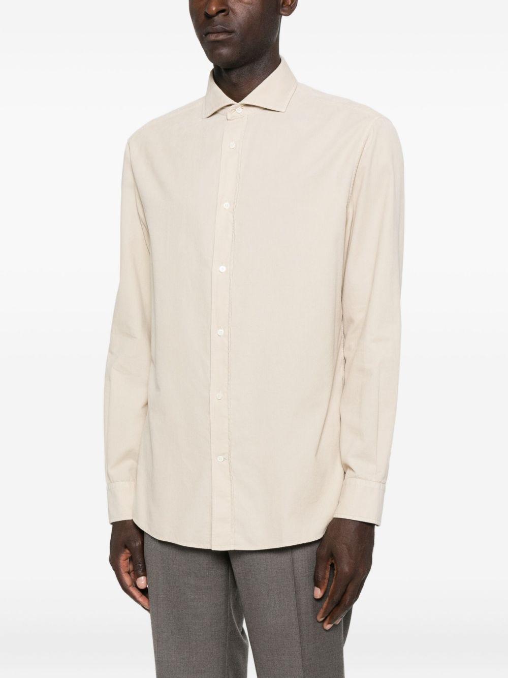 BRUNELLO CUCINELLI Camicia button down beige
