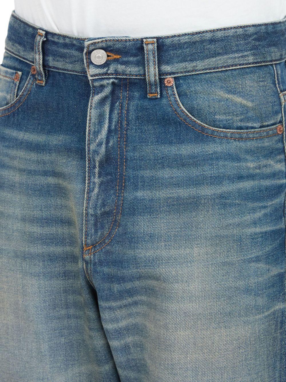 MM6 MAISON MARGIELA Jeans cotone denim azzurro