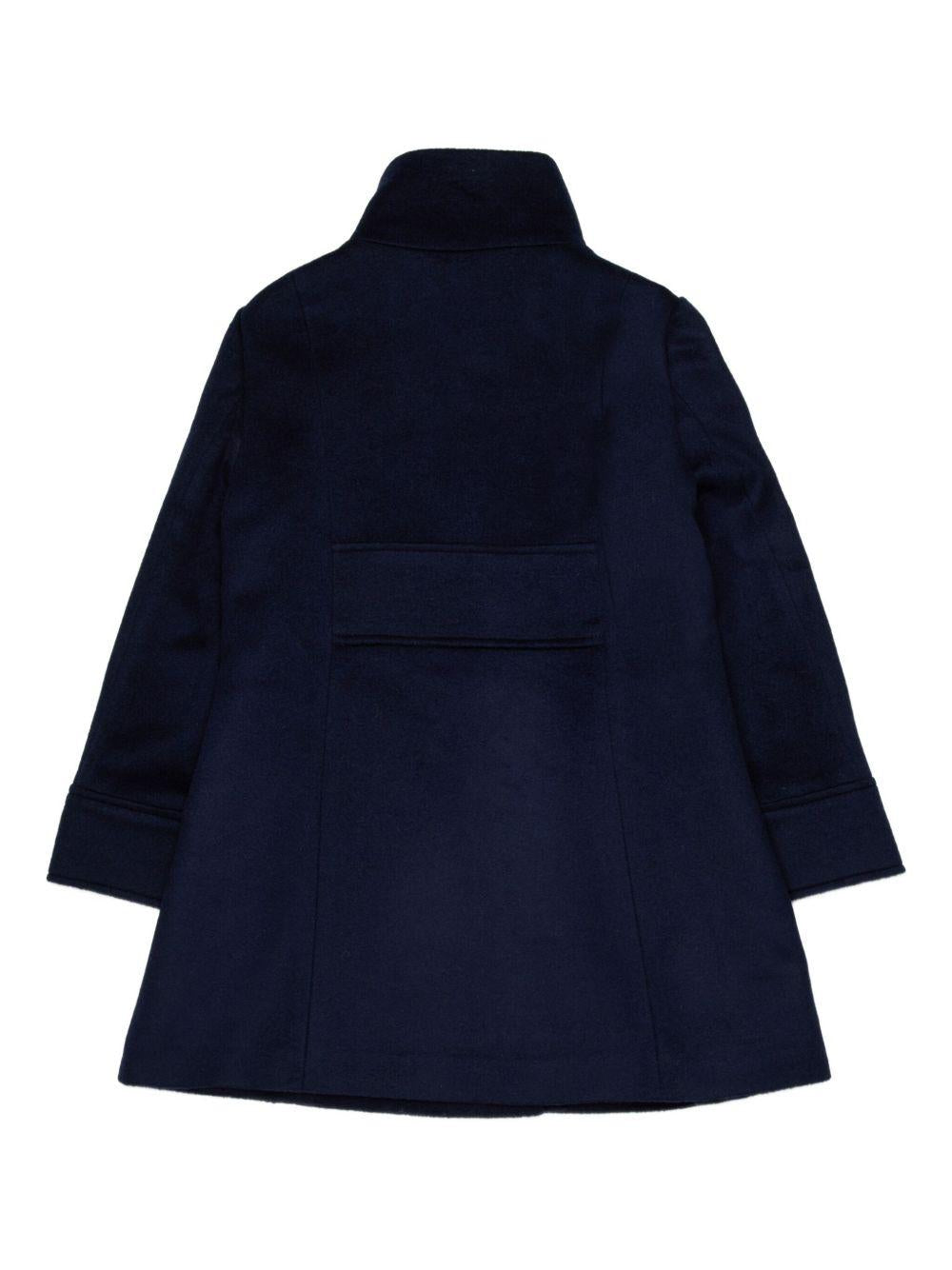 MAX e CO Cappotto con zip blu