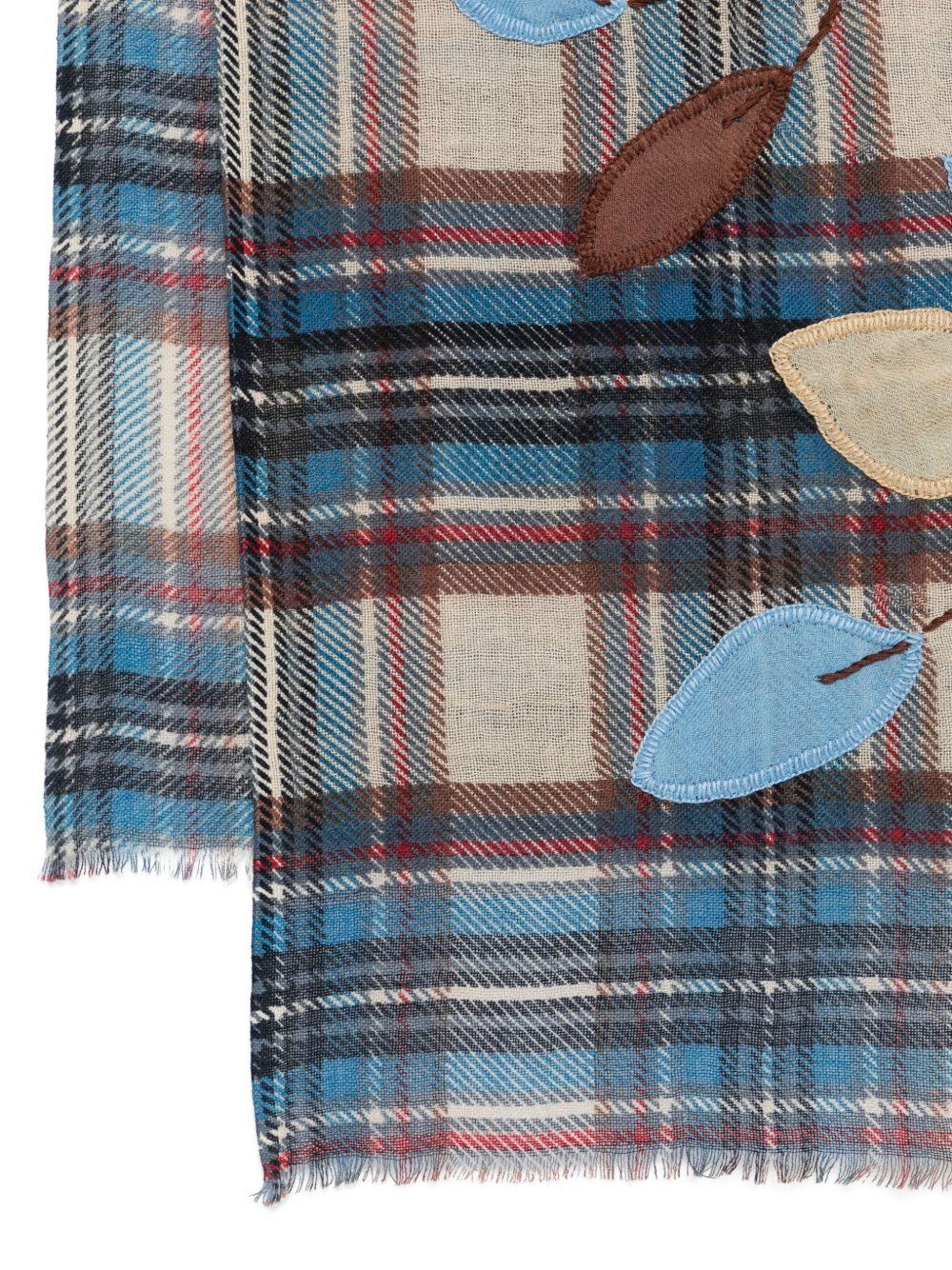 SGOMBERO CANTINE Sciarpa Orione a quadri tartan