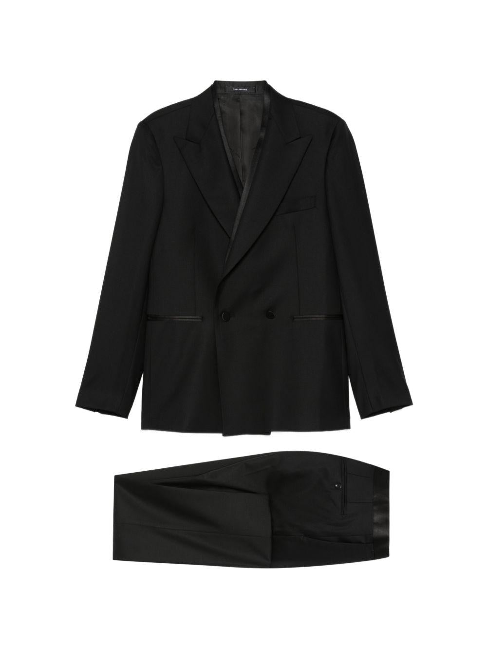 TAGLIATORE Completo elegante nero con giacca e pantalone