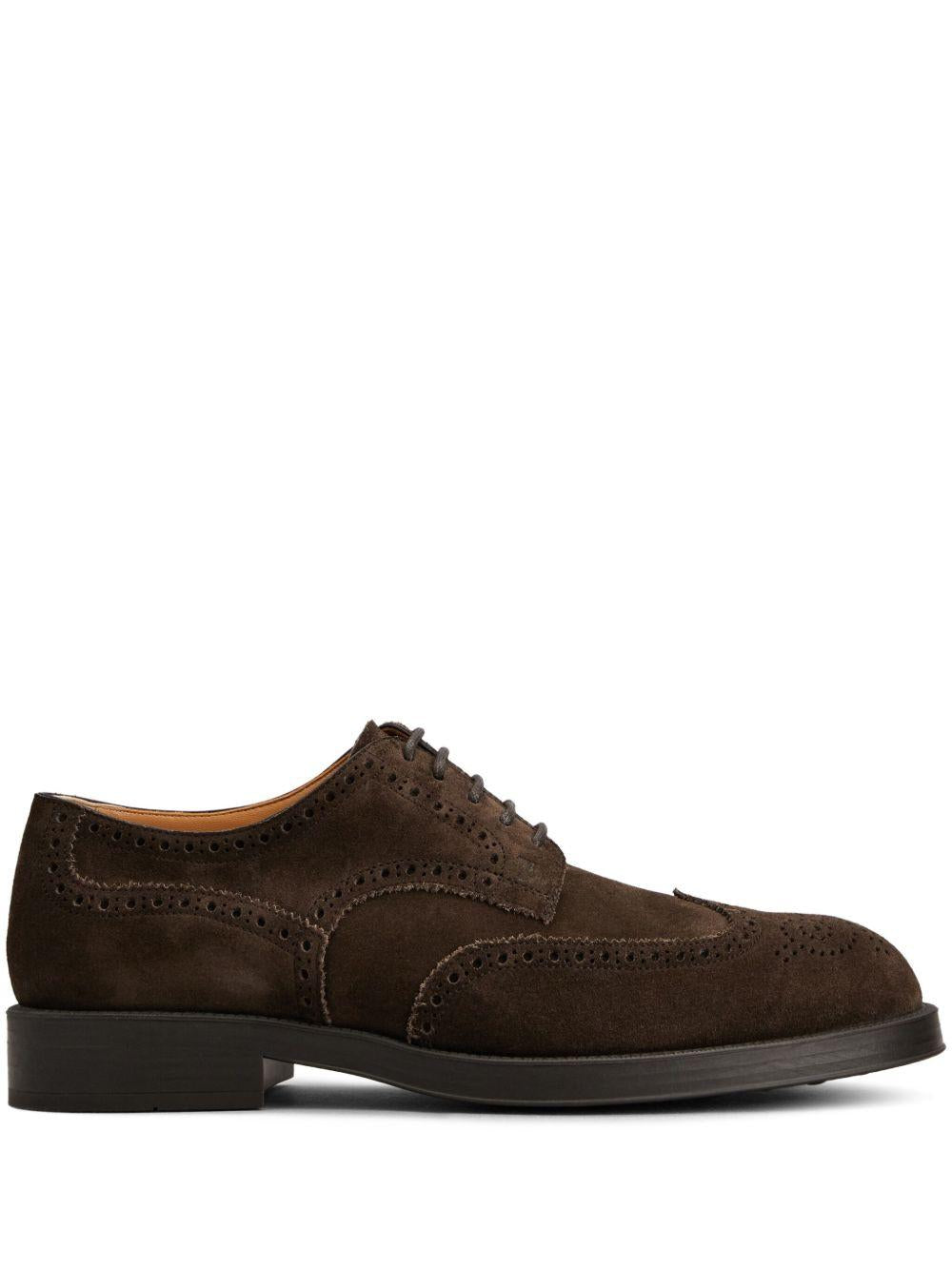 TODS Scarpe stringate in suede