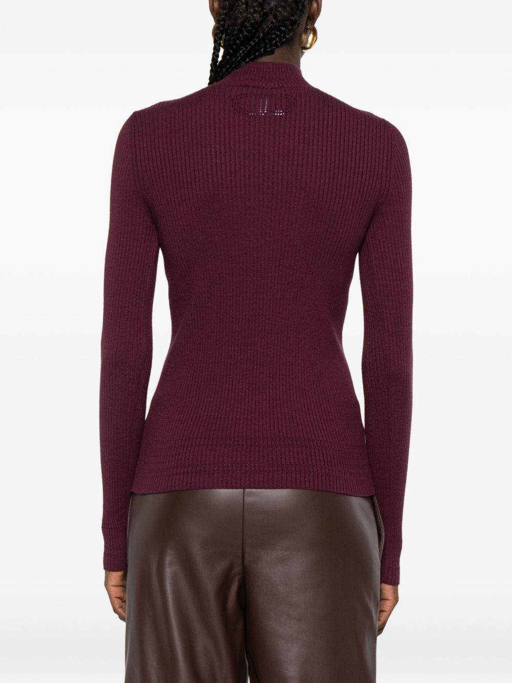 TWINSET Maglia bordeaux