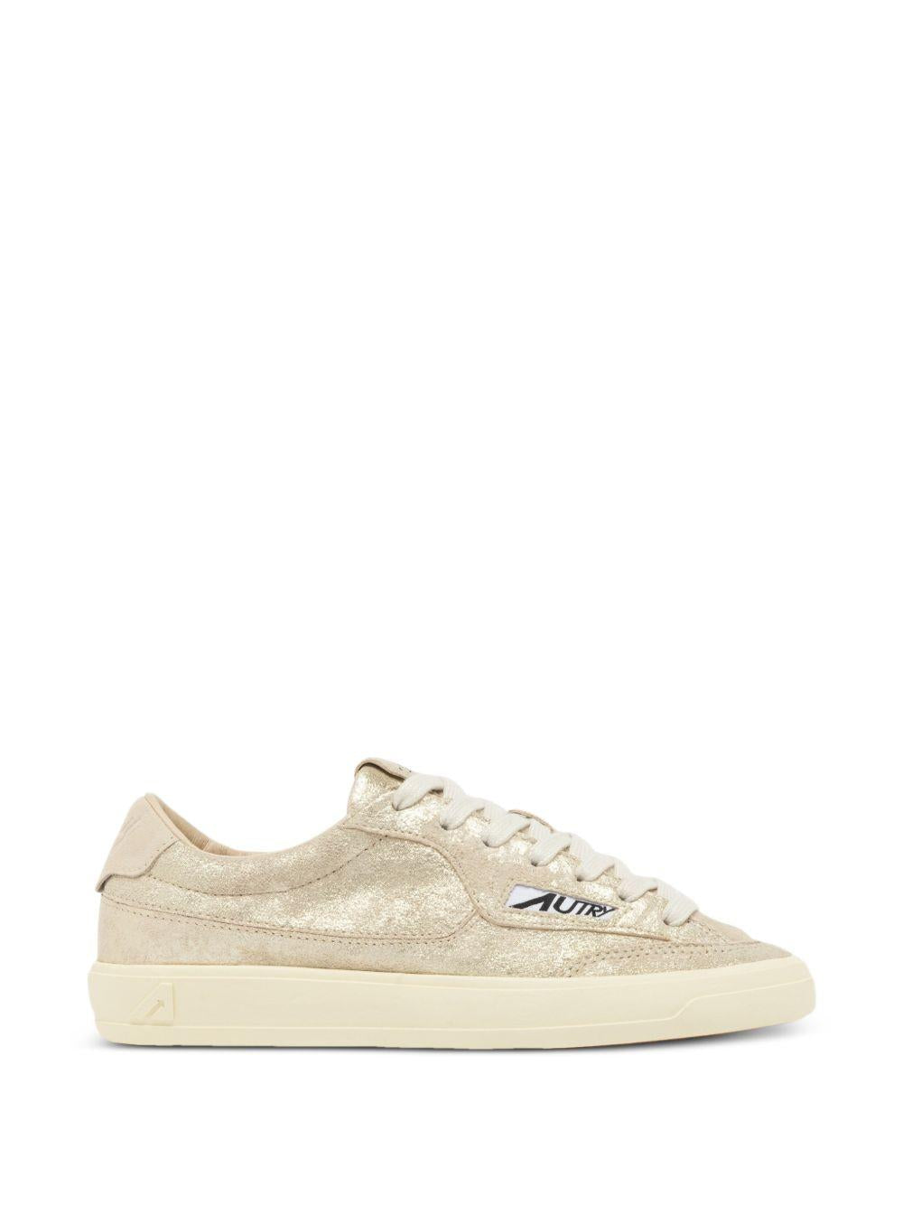 AUTRY Sneakers Windscape low in canvas platino