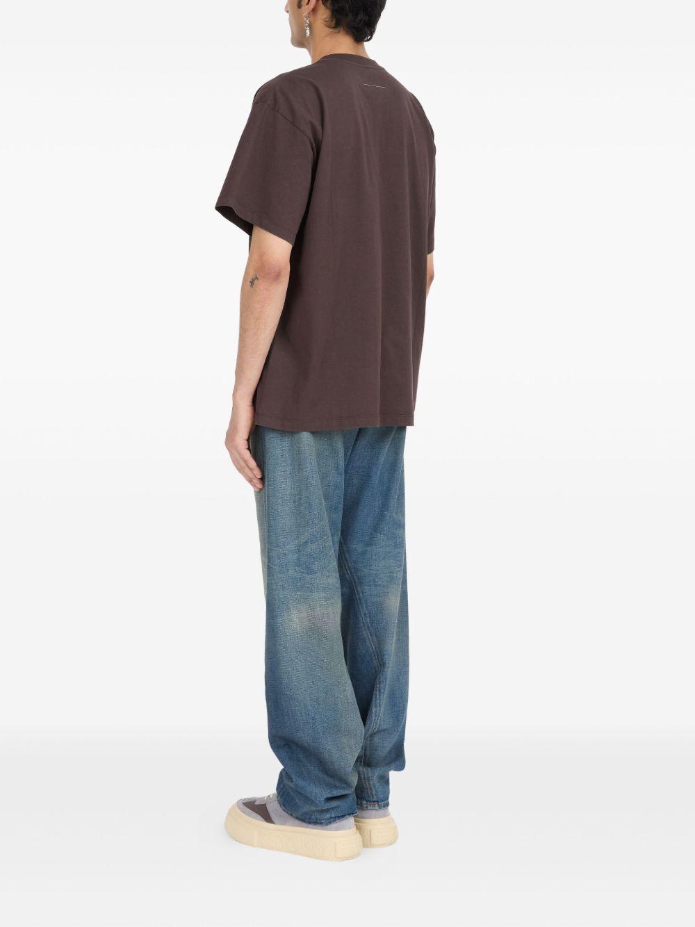 MM6 MAISON MARGIELA T-shirt girocollo con stampa