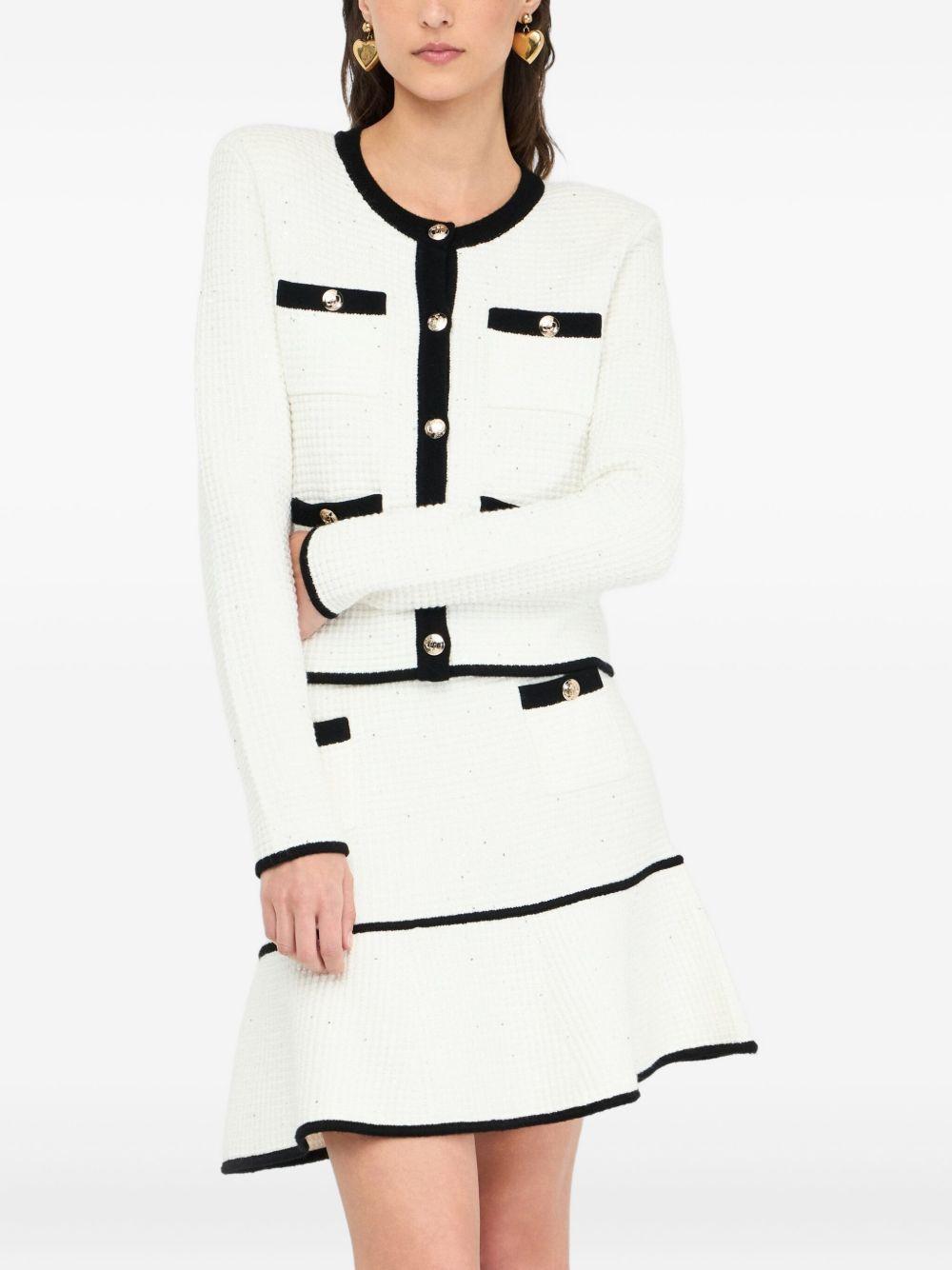 LIUJO Cardigan in lurex