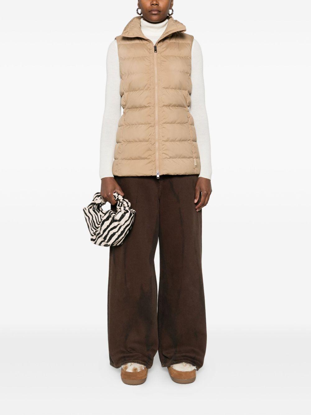 WOOLRICH Gilet imbottito beige