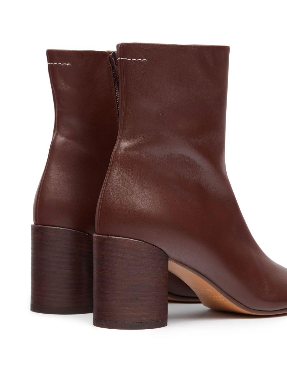 MM6 MAISON MARGIELA Stivaletti 'Anatomic 70mm' marroni