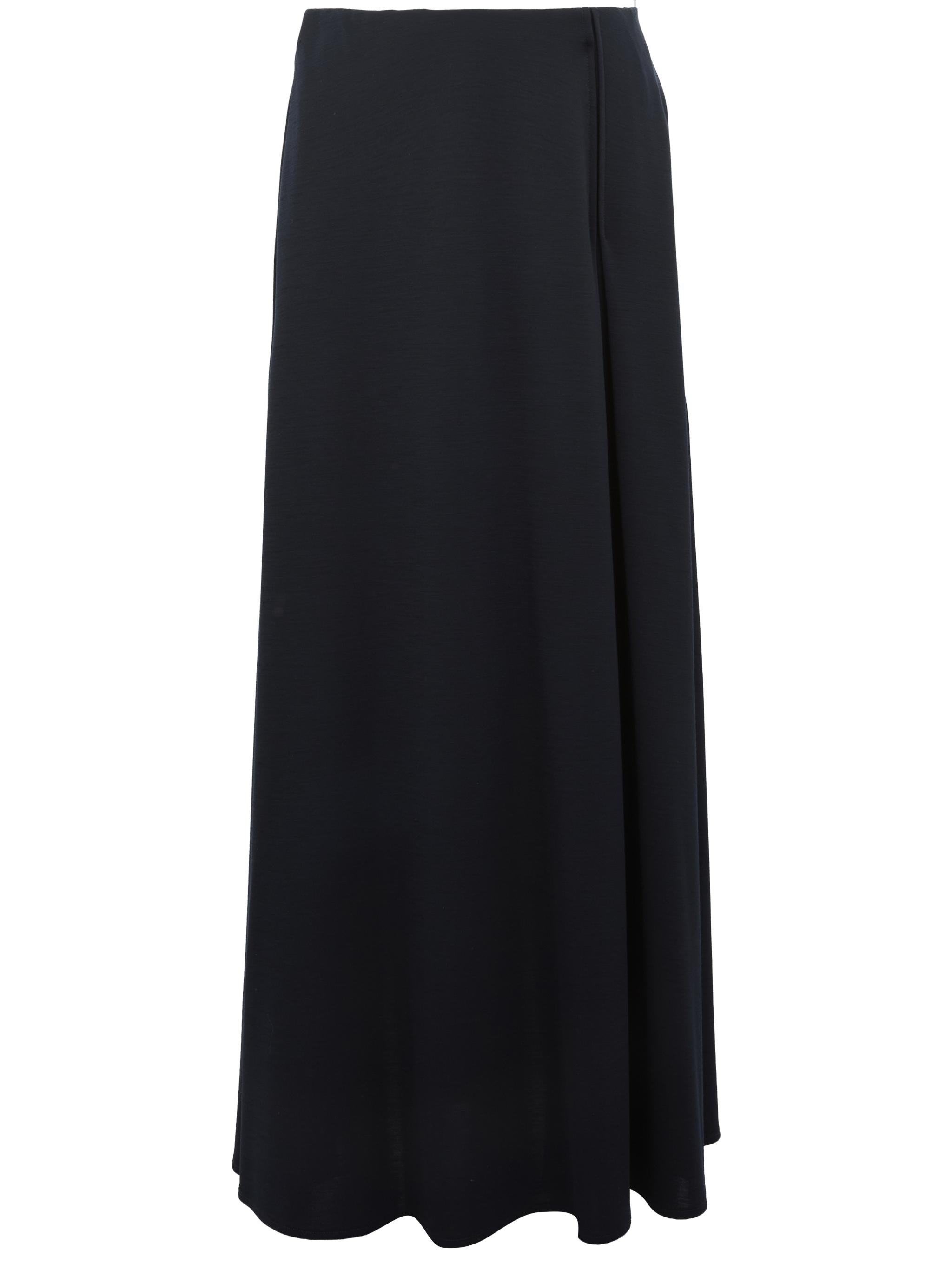 MAX MARA Gonna lunga Stille elegante e fluida nero