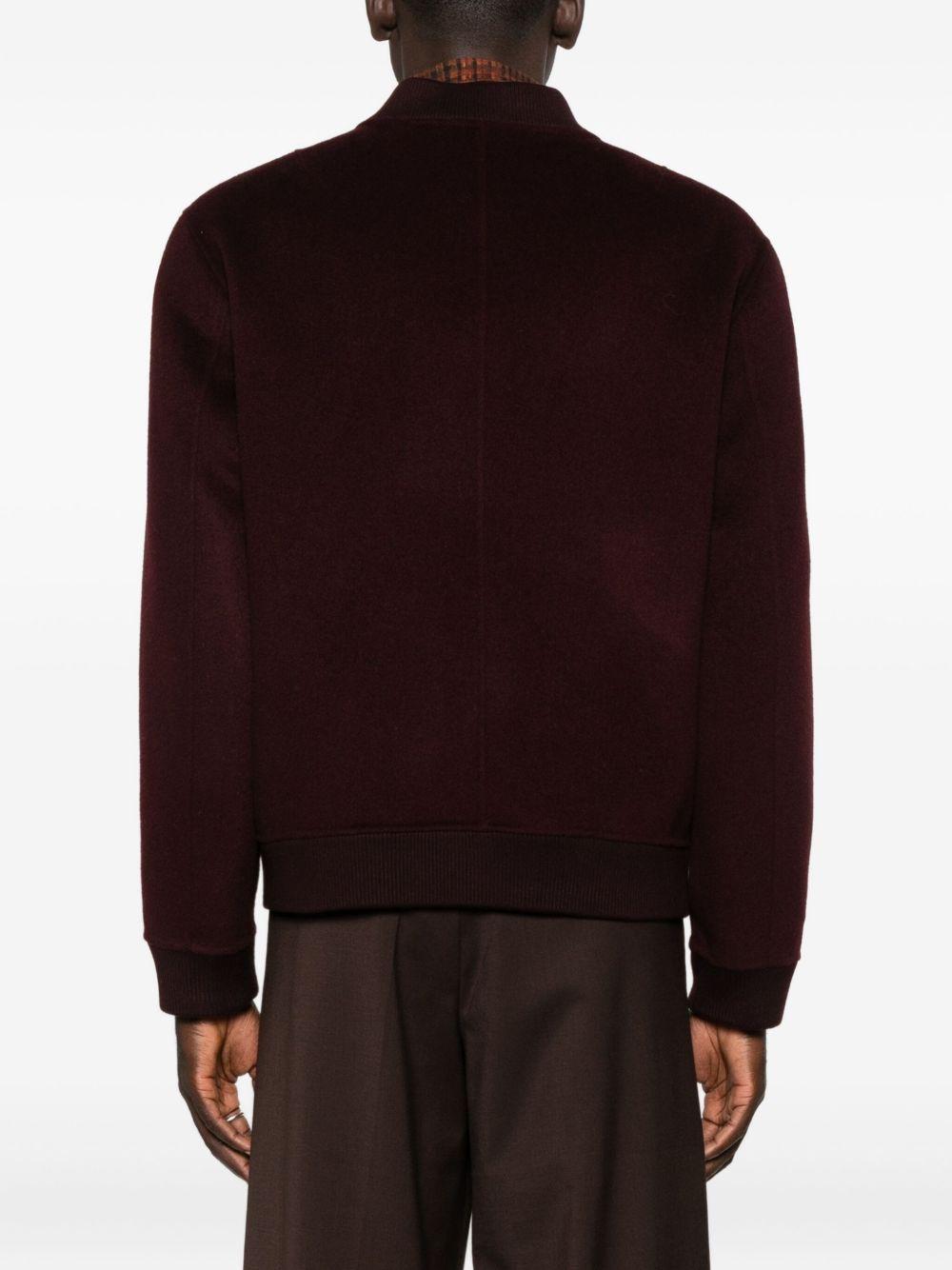 AMARANTO Bomber con zip