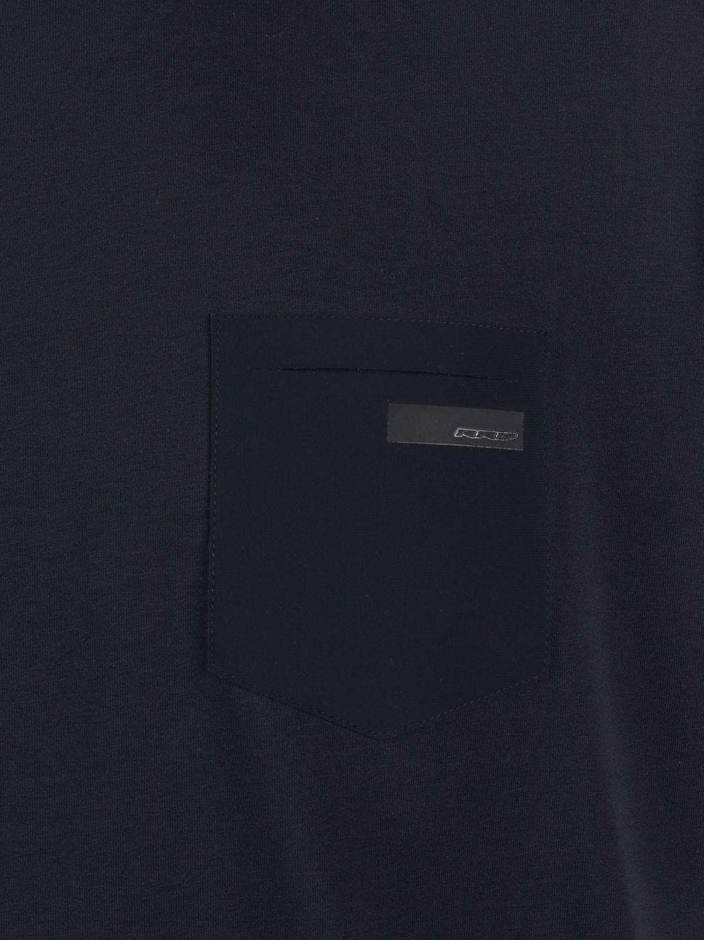 RRD ROBERTO RICCI DESIGNS T-shirt girocollo in cotone elasticizzato con logo