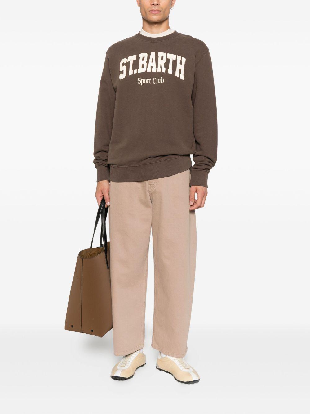 MC2 SAINT BARTH Maglia marrone 'Soho'