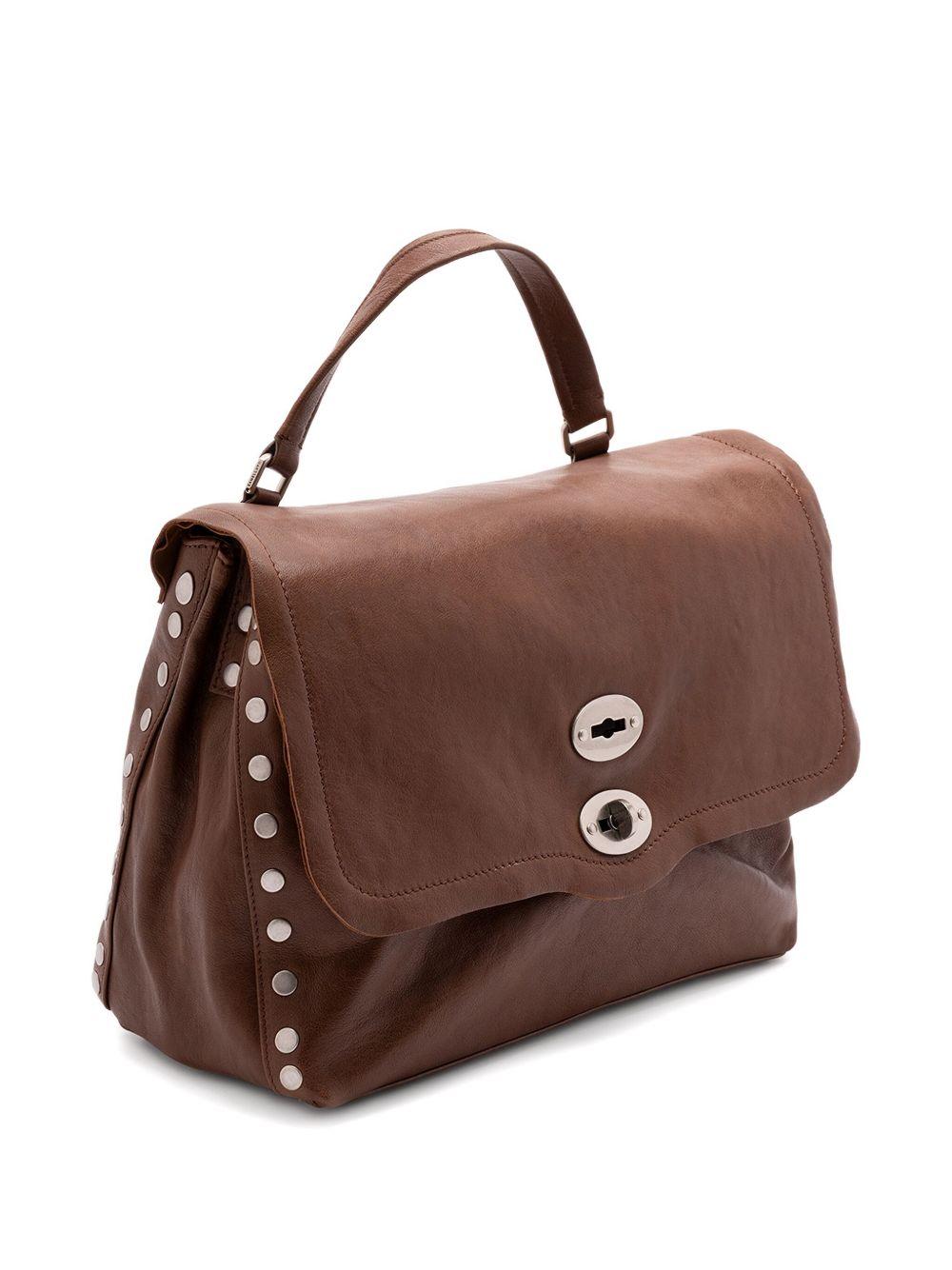 ZANELLATO Borsa tote Postina Medium in pelle marrone