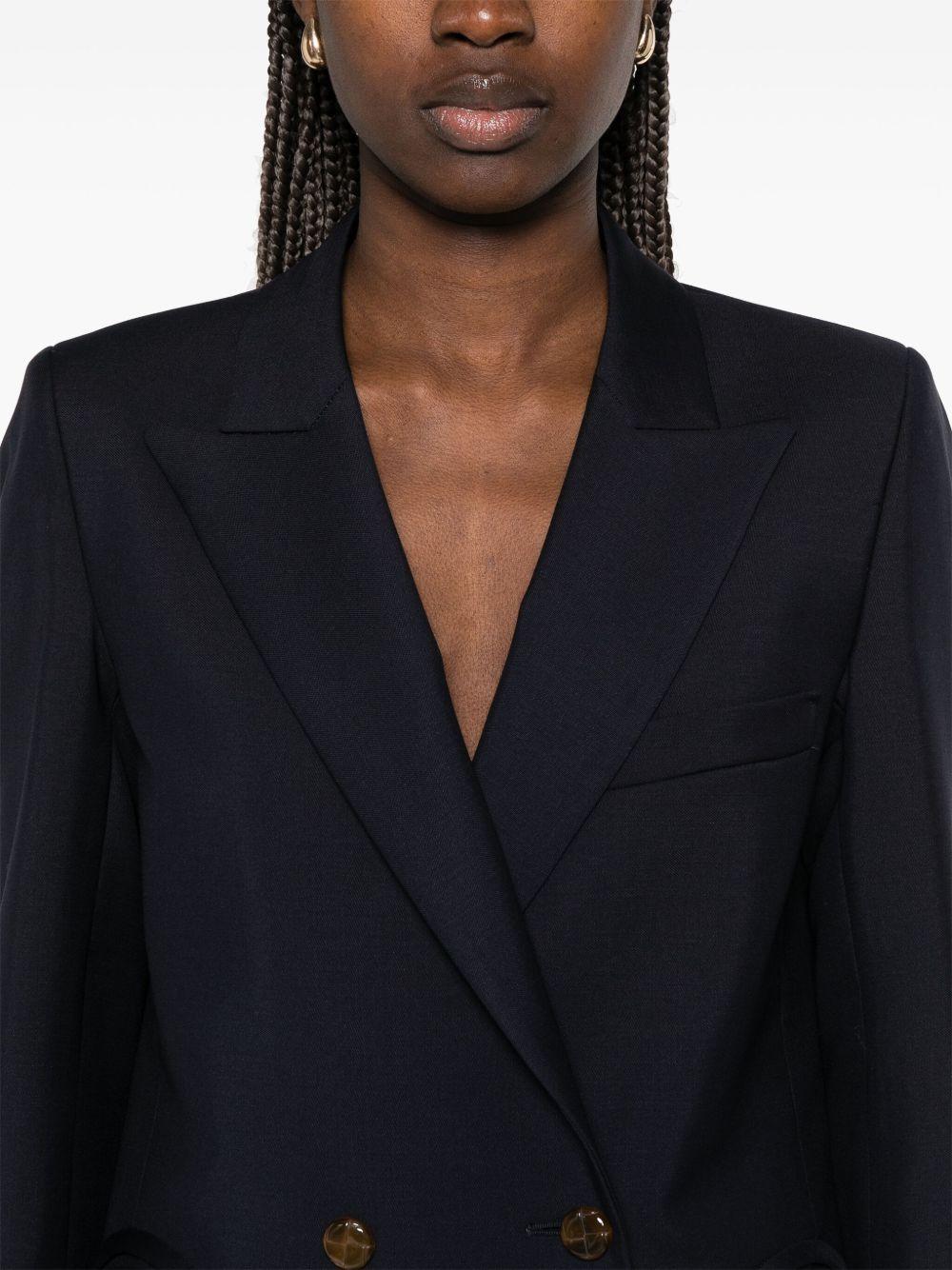 BLAZE Blazer First Class Everyday in lana e mohair blu