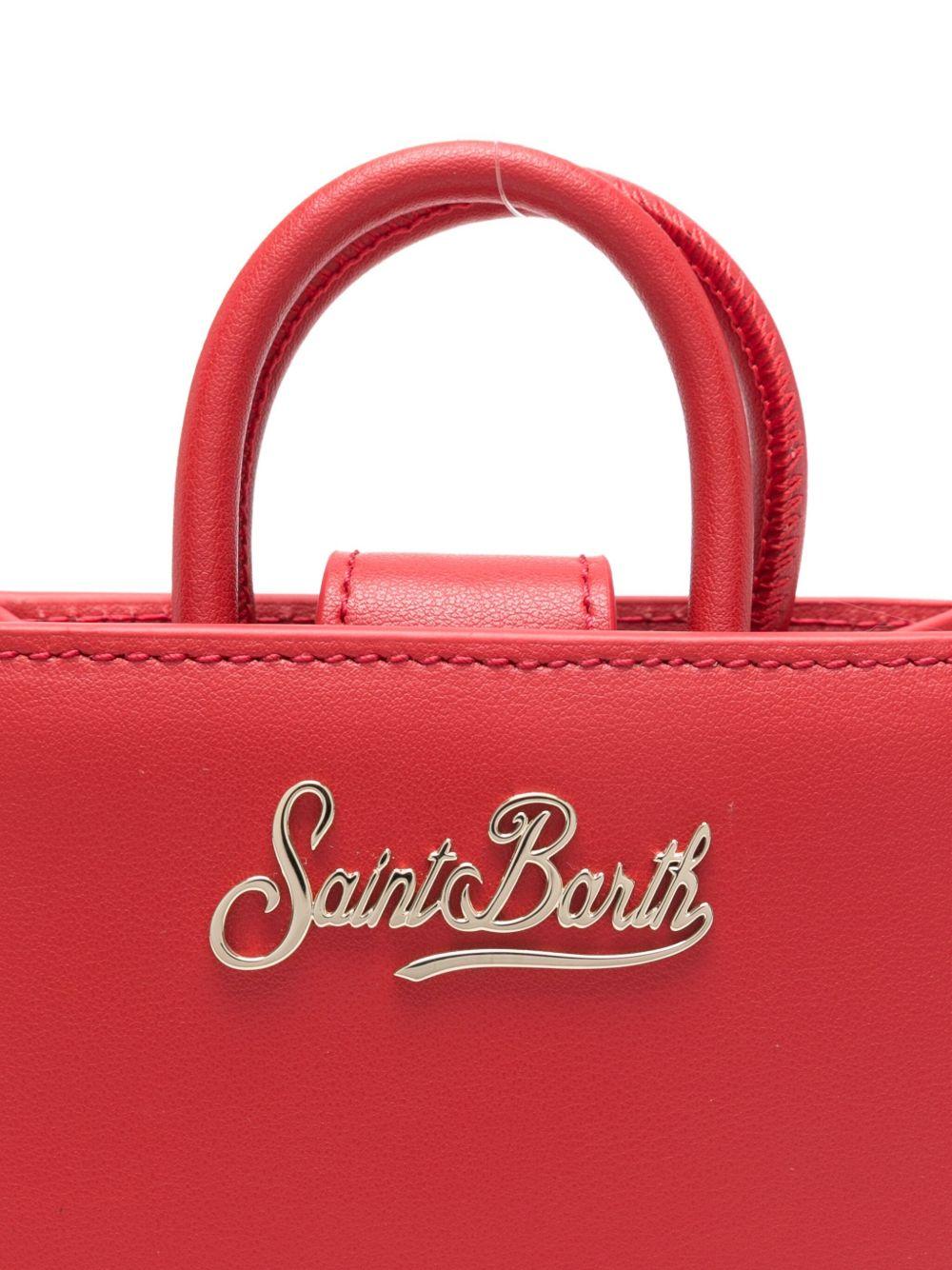 MC2 SAINT BARTH Borsa Shop Bag Micro rossa