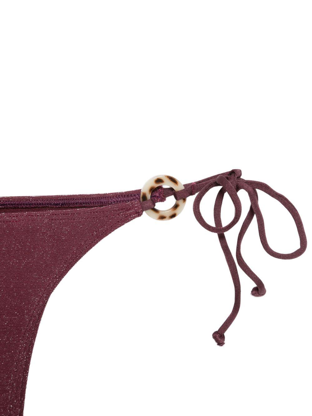 BOND EYE Slip bikini Vista lurex con lacci regolabili