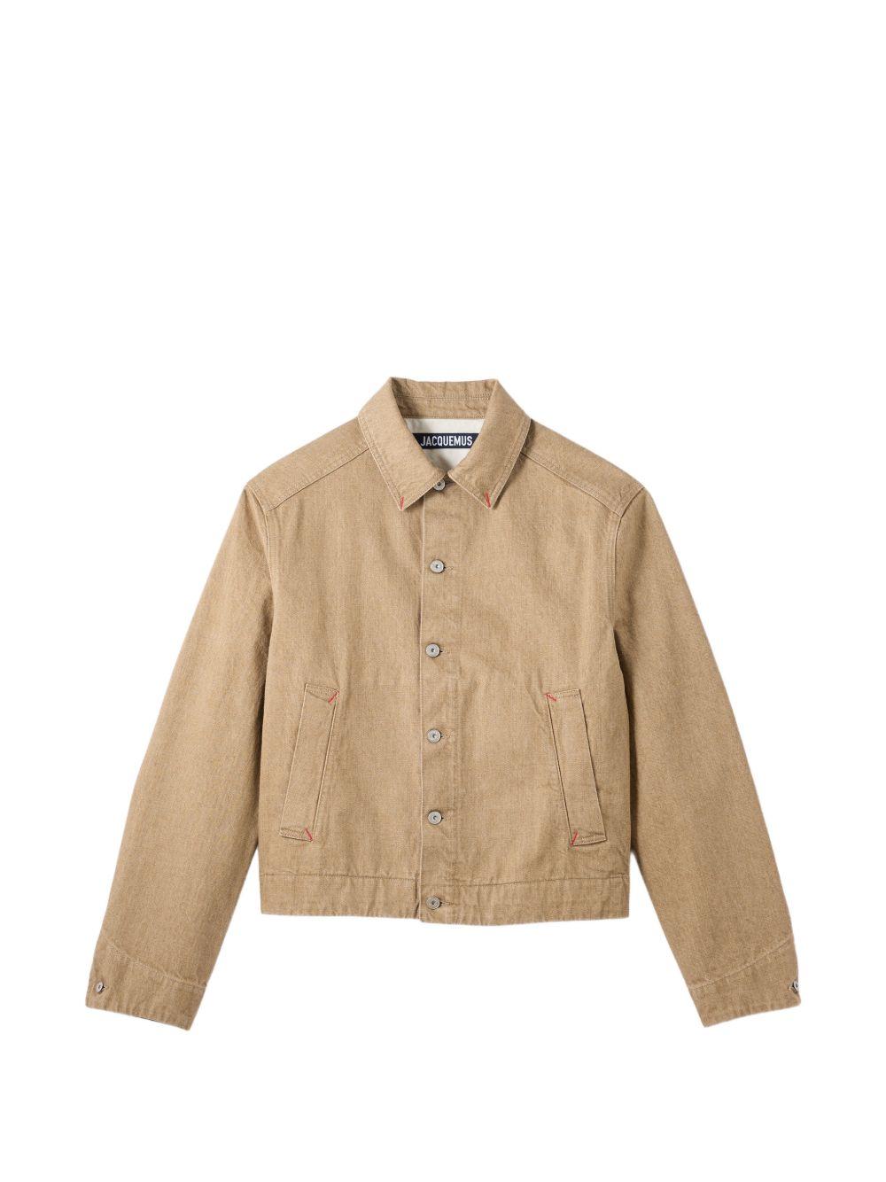 JACQUEMUS Giacca Miranda De-Nimes in denim beige