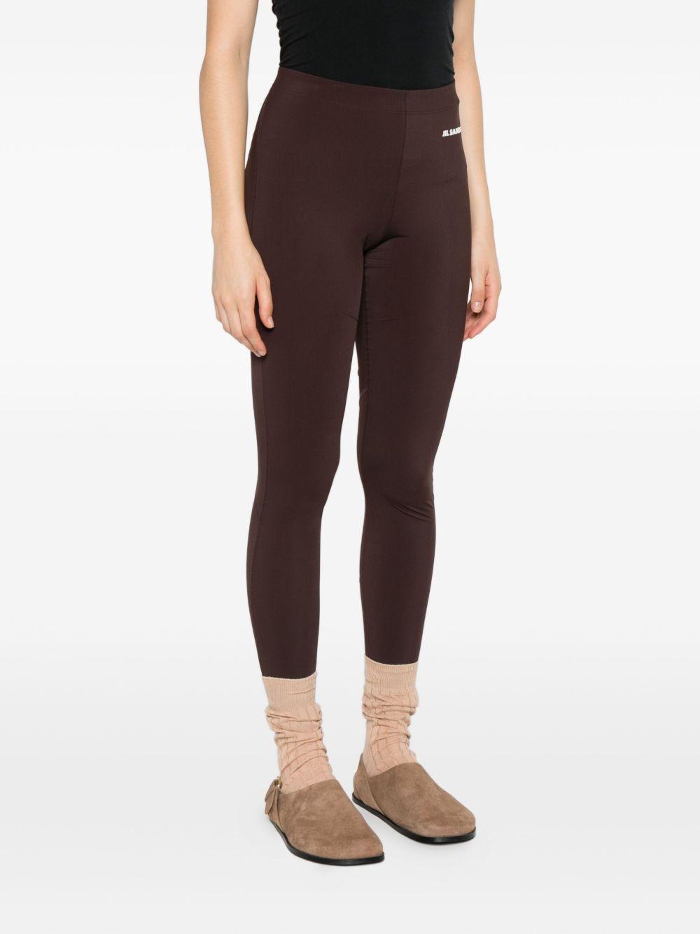 JIL SANDER Leggings sportivi con logo