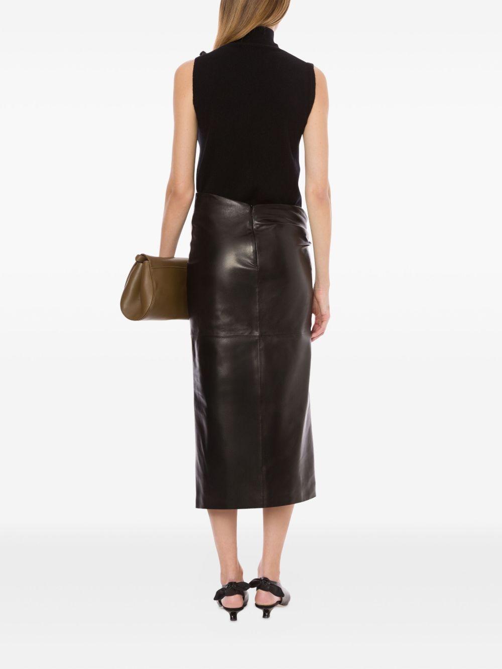 ALBERTA FERRETTI Top in cashmere a collo alto