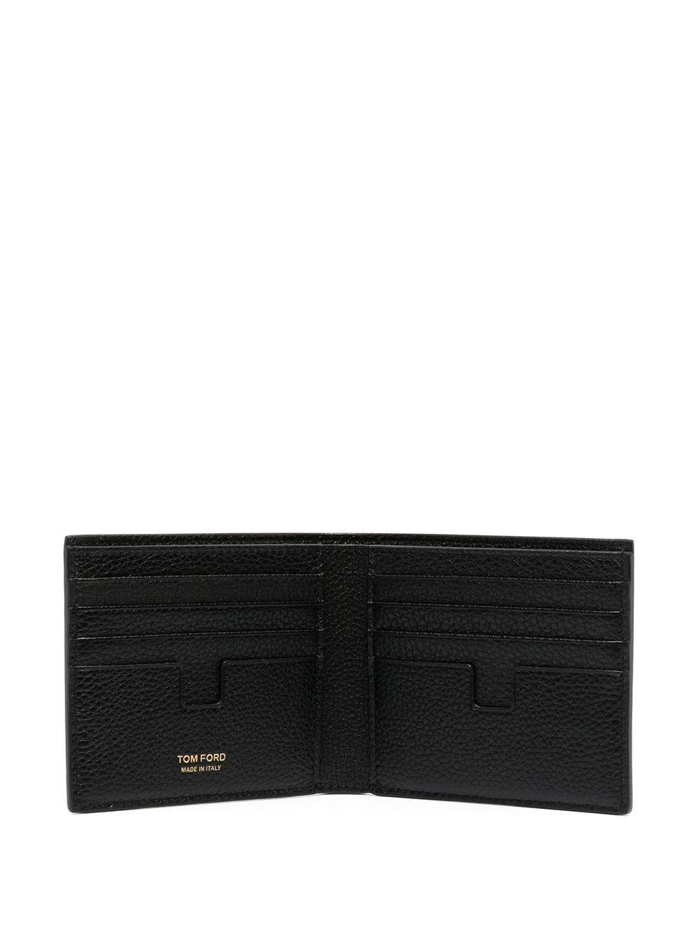 TOM FORD Portafoglio in pelle nera