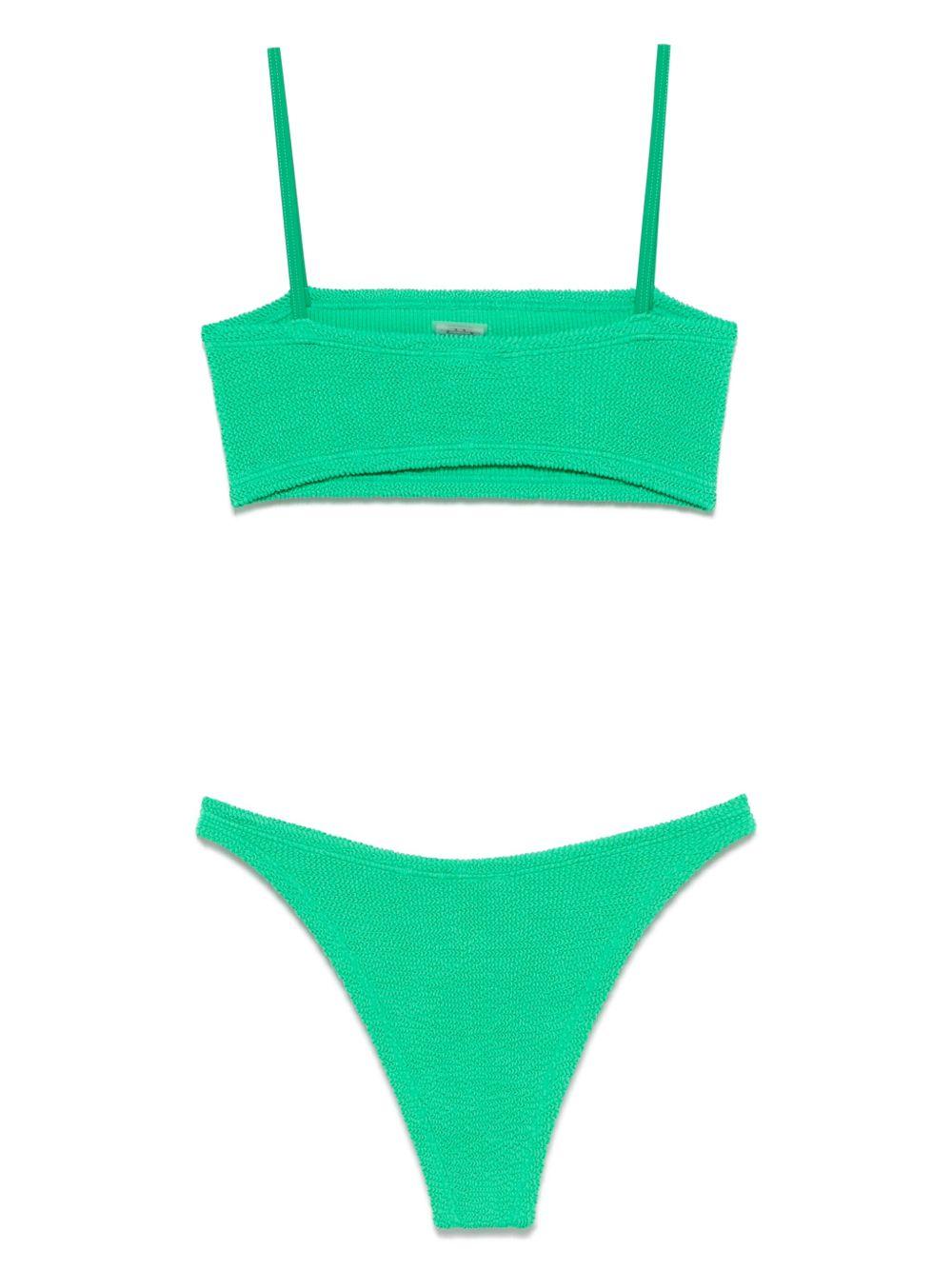 HUNZA G Bikini verde Gigi