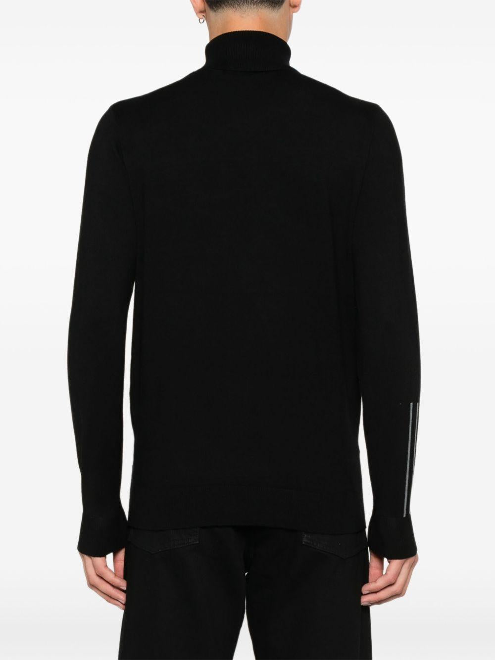 JOHN RICHMOND Maglia nera a collo alto