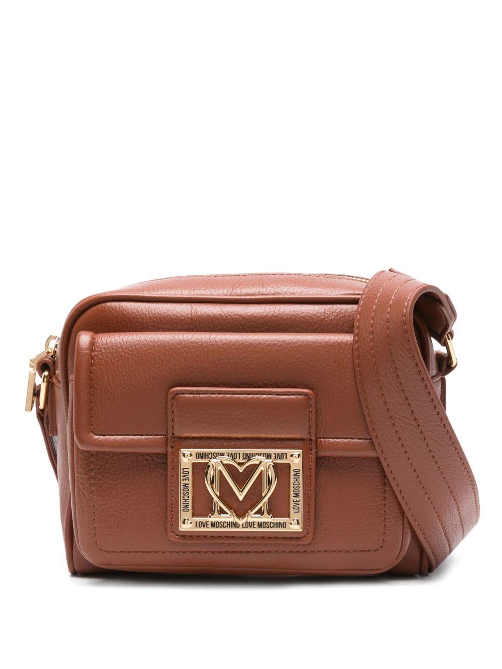 LOVE MOSCHINO Borsa a tracolla marrone