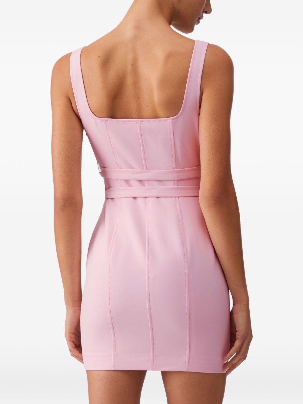 LIUJO Abito rosa con cintura in vita