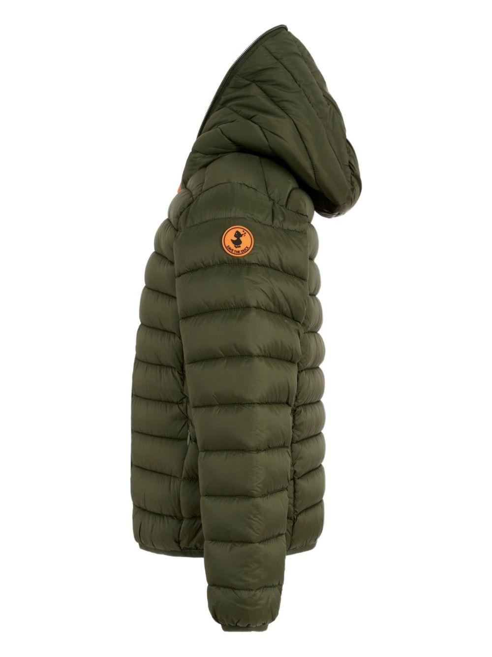 SAVE THE DUCK Piumino corto con cappuccio