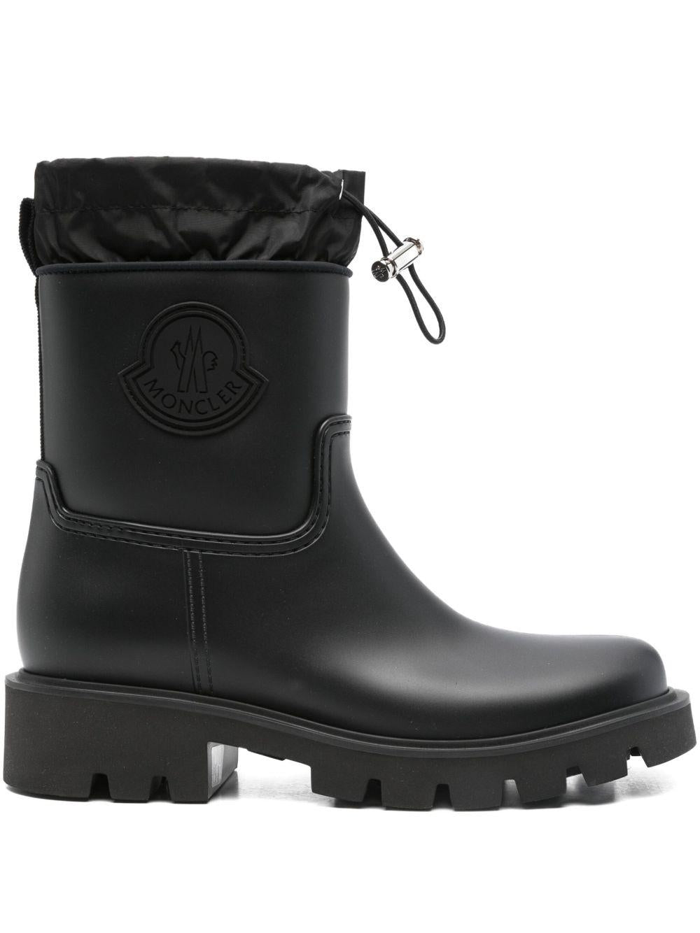 MONCLER Stivali da pioggia 'Kickstream' neri