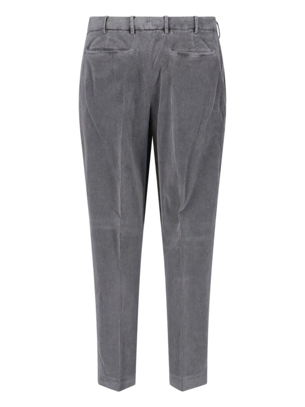 PT TORINO Pantaloni eleganti grigio chiaro