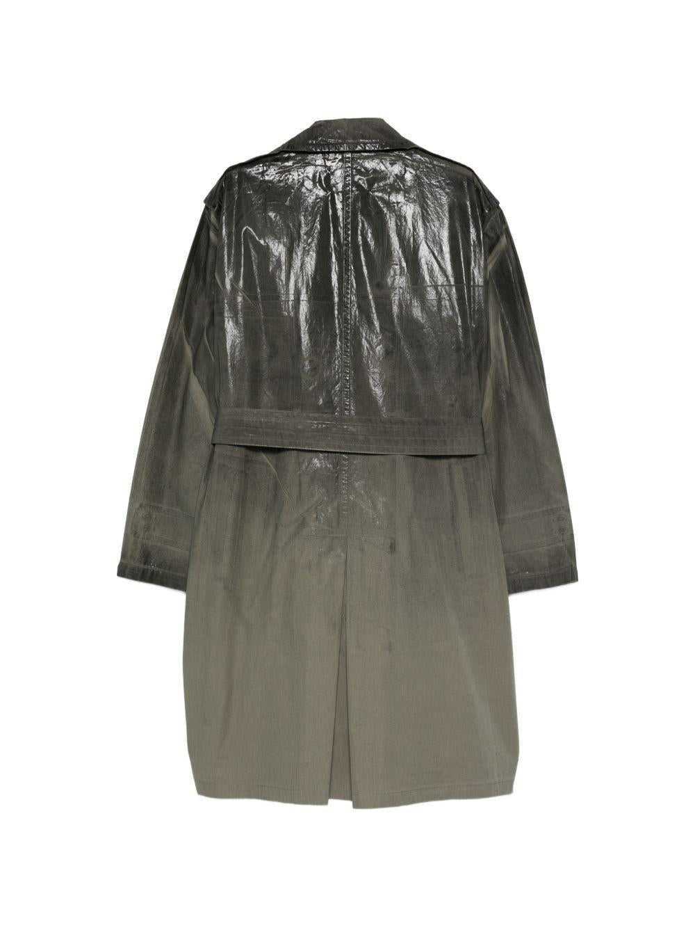 MAISON MARGIELA Trench in cotone degradé