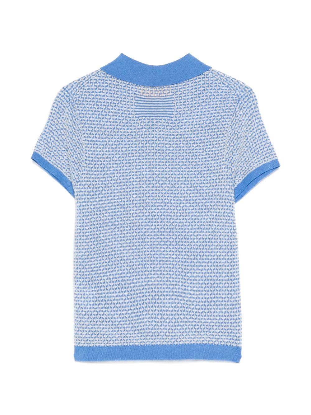 GUEST IN RESIDENCE Polo in cashmere azzurro