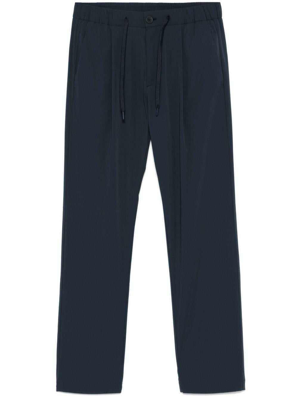HERNO Pantaloni blu navy