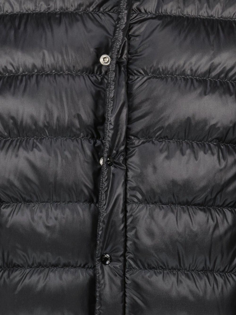MONCLER Piumino trapuntato nero