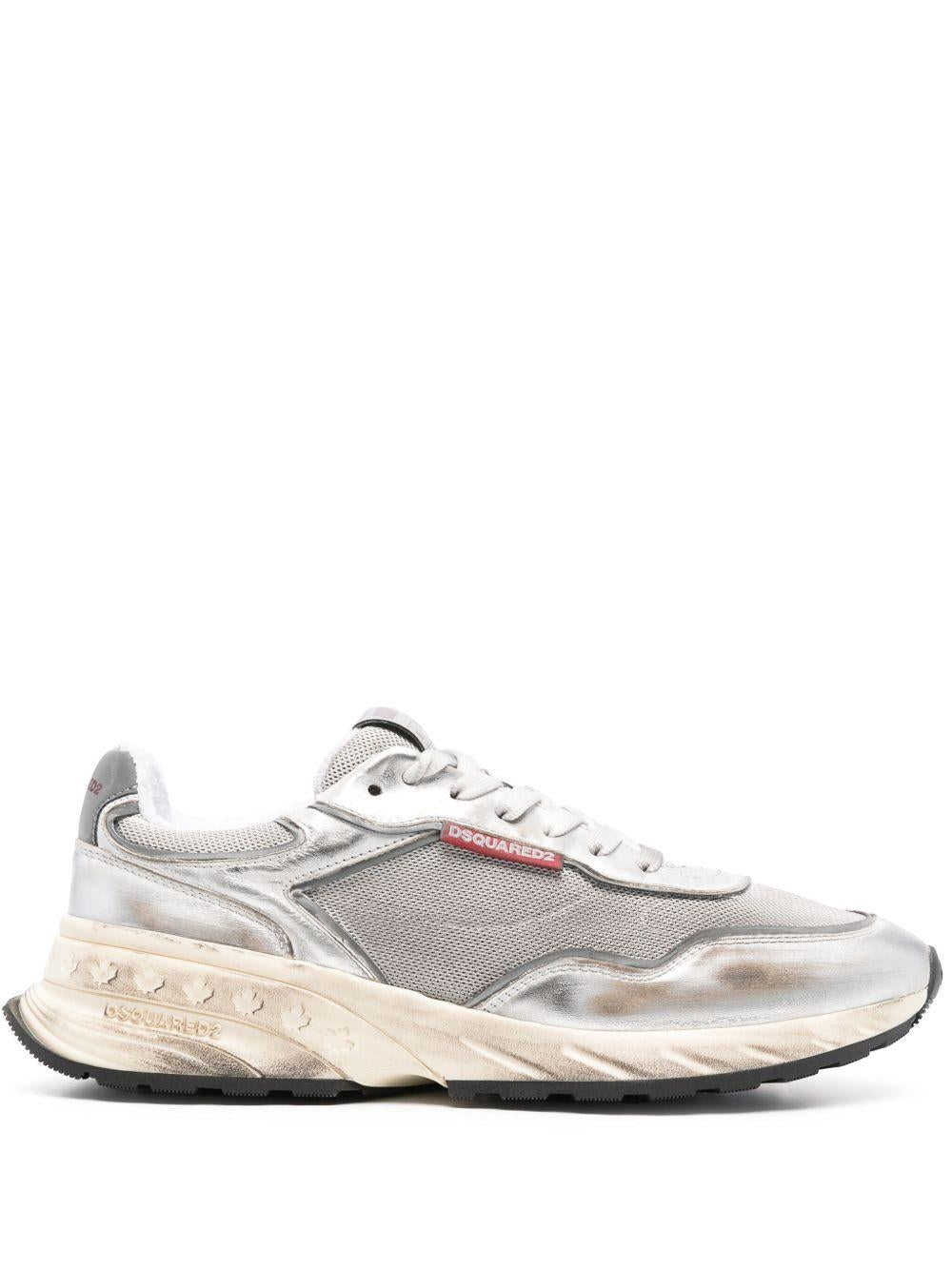 DSQUARED2 Sneakers 'Sprinter' color argento