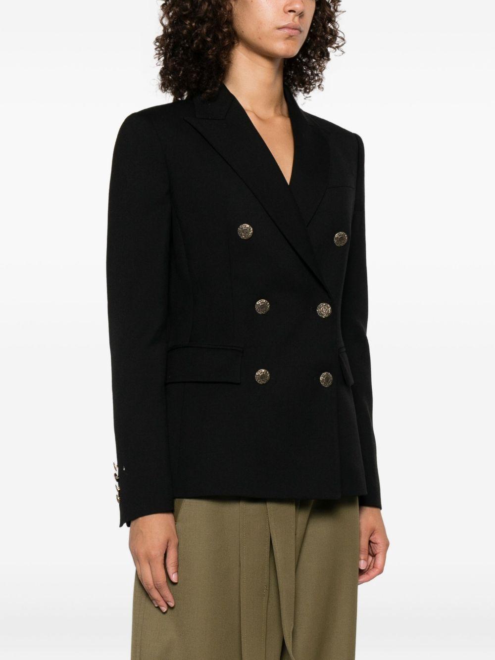 DONDUP Blazer doppiopetto nero