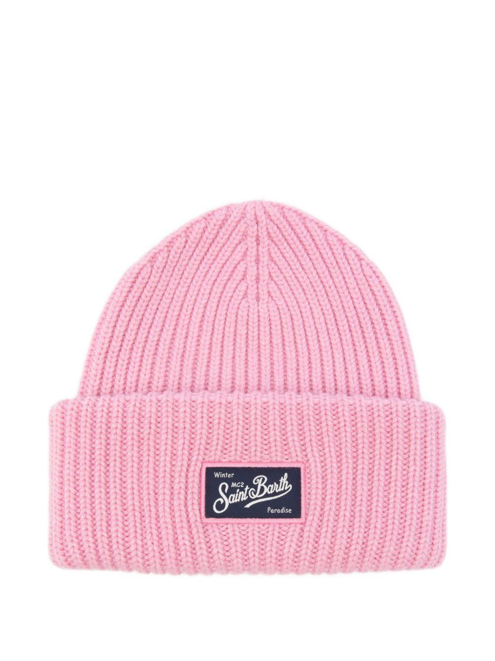 MC2 SAINT BARTH Berretto rosa 'Berry'