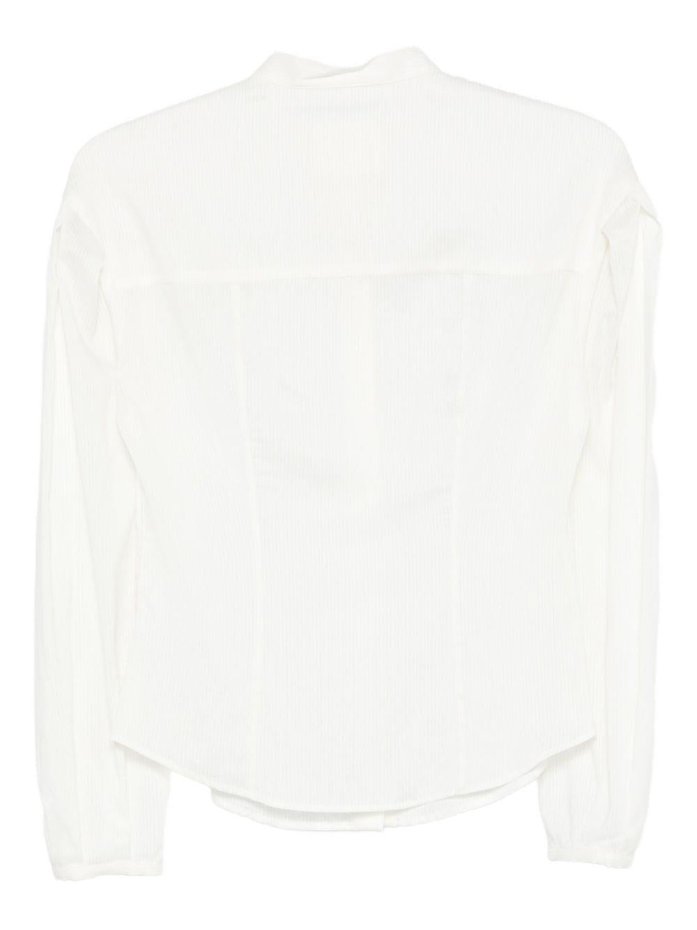 XACUS Camicia Bridget in cotone bianco