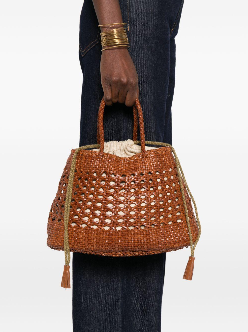DRAGON DIFFUSION Borsa 'Santa Cano' marrone