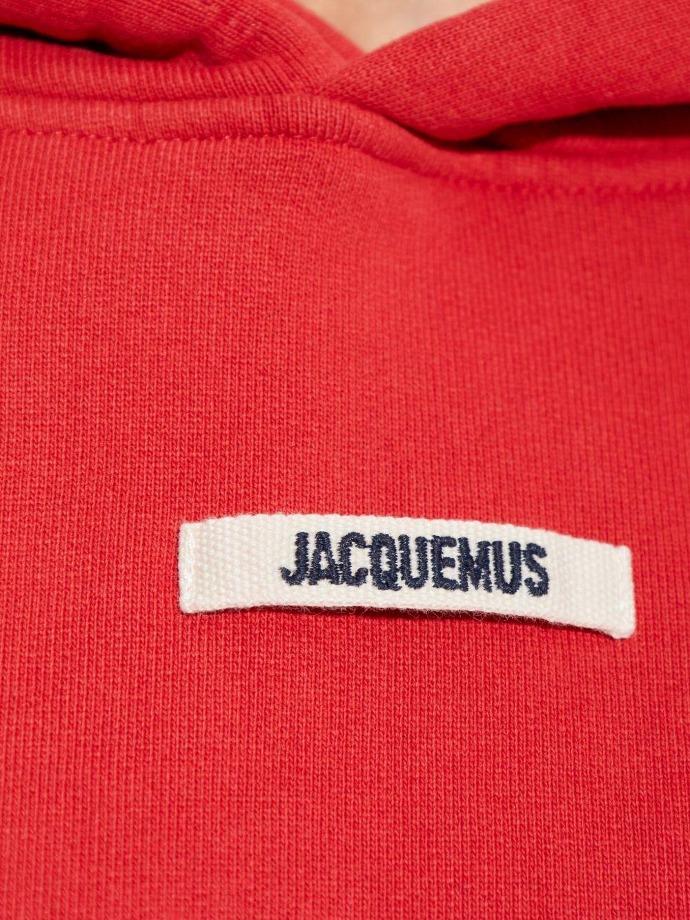 JACQUEMUS Felpa con cappuccio 'Gros Grain'