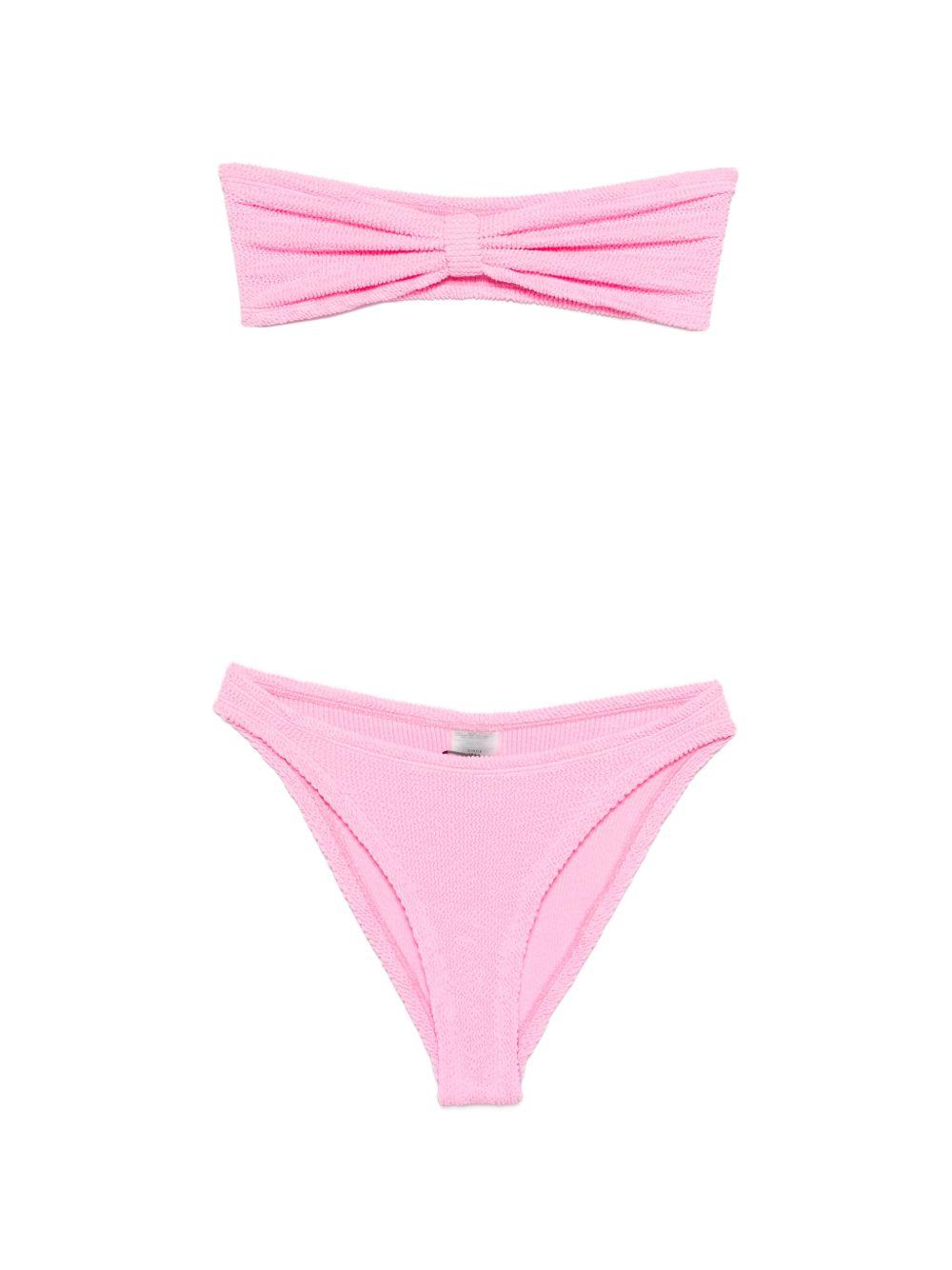 HUNZA G Bikini rosa Jean