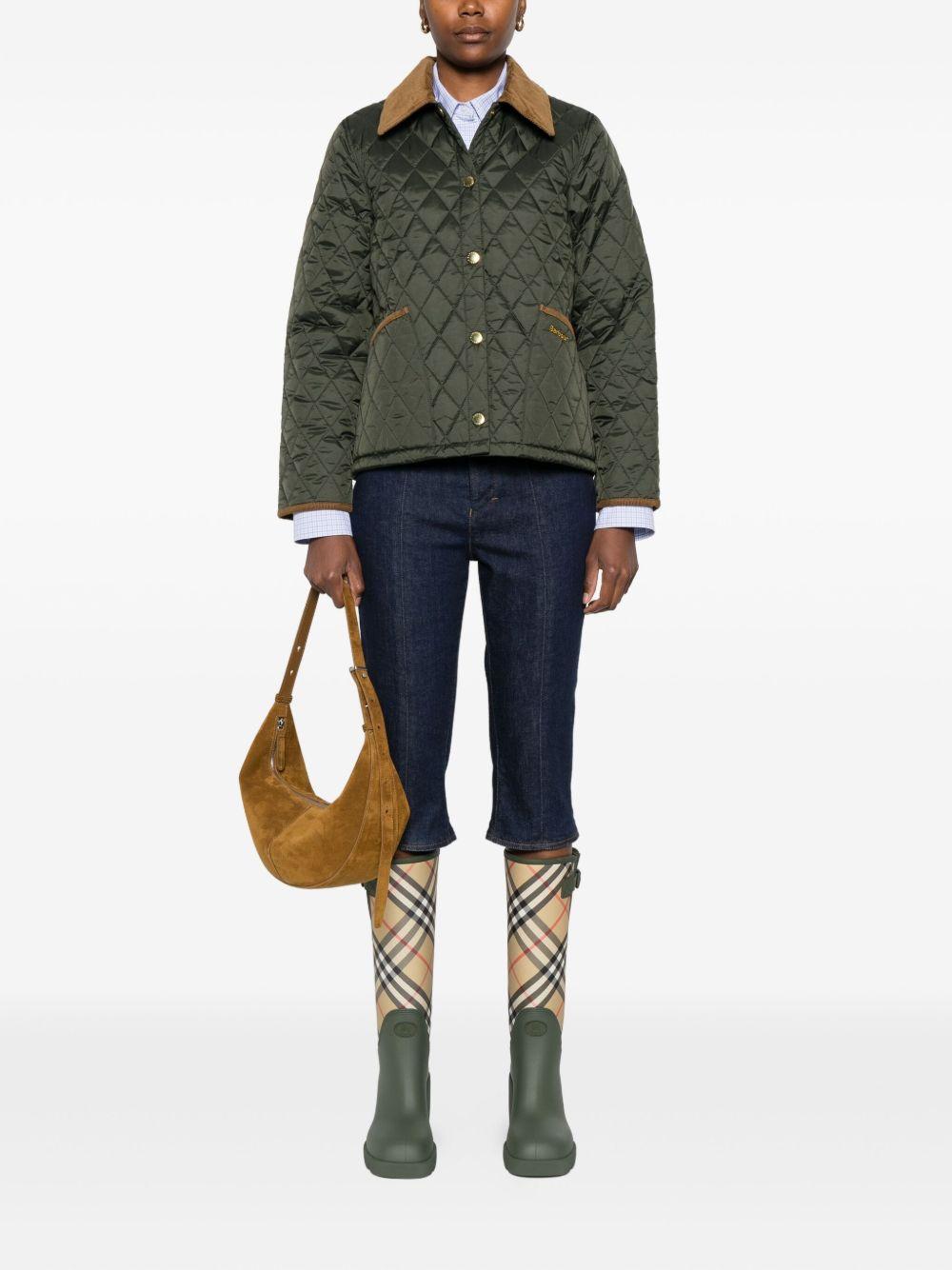 BARBOUR Giacca trapuntata verde