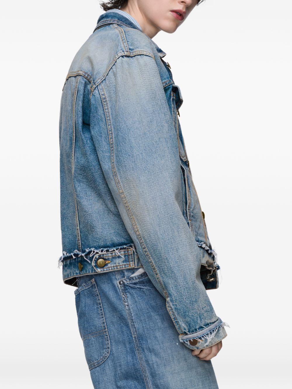 MAISON MARGIELA Giacca in denim azzurro